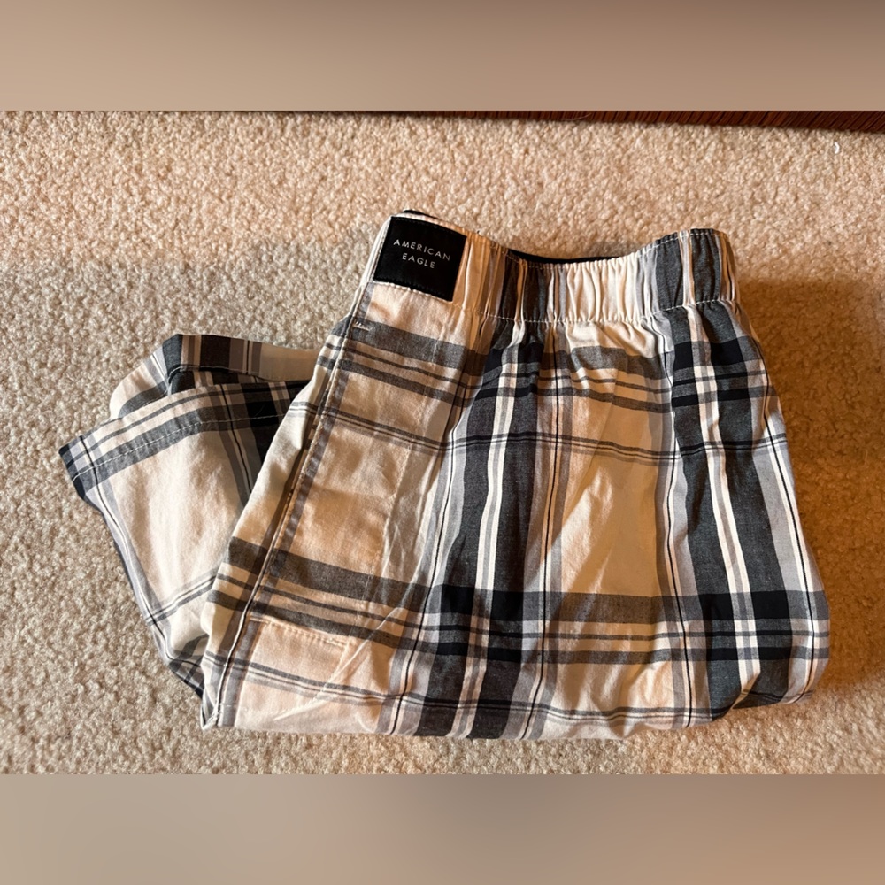 American Eagle Plaid boxer shorts